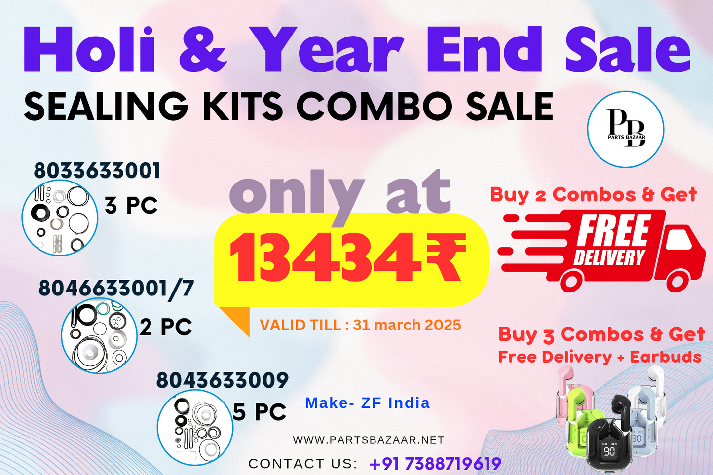 SEALING KITS COMBO OFFER