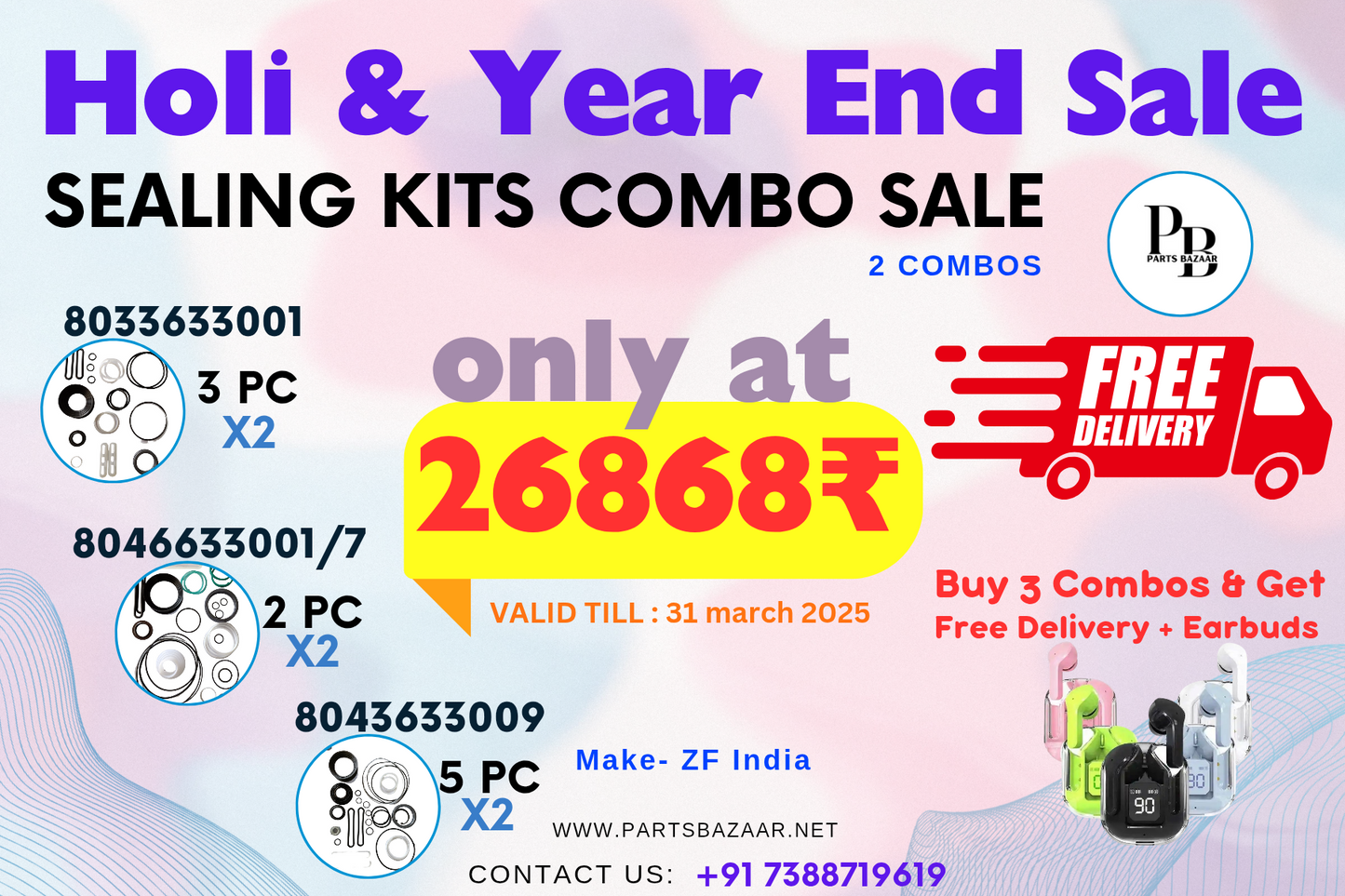 SEALING KITS COMBO OFFER