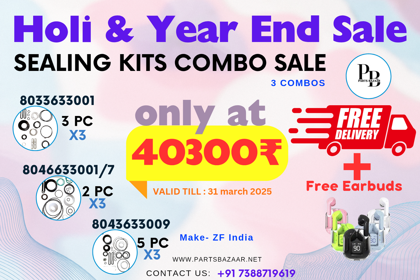 SEALING KITS COMBO OFFER