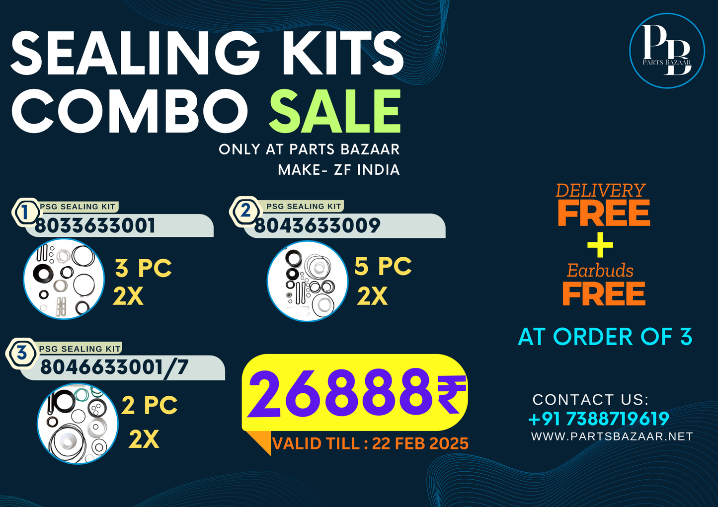 SEALING KITS COMBO OFFER