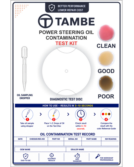 TAMBE steering oil testing kit