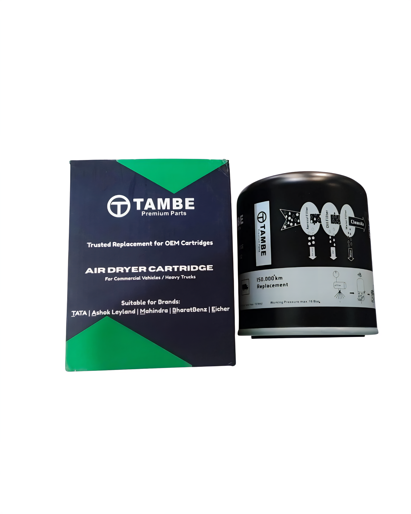 Air Dryer Cartridge, TAMBE: Premium Parts