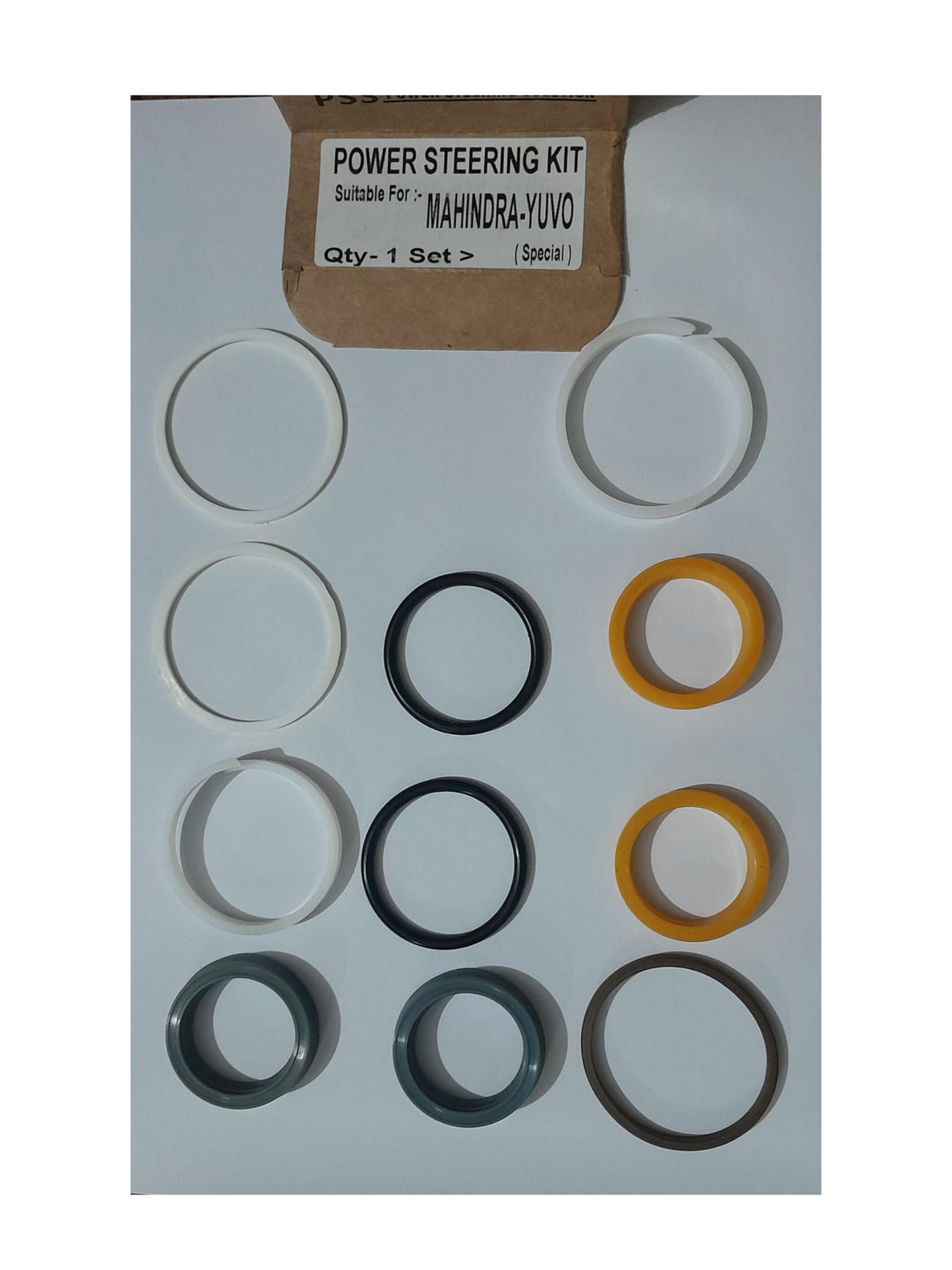 Power steering cylinder sealing kit for Tractor Mahindra Yuvo